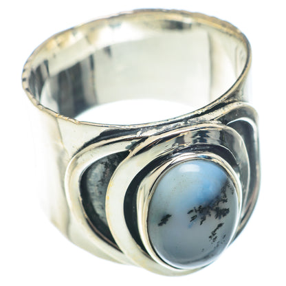 Dendritic Opal Rings handcrafted by Ana Silver Co - RING74173