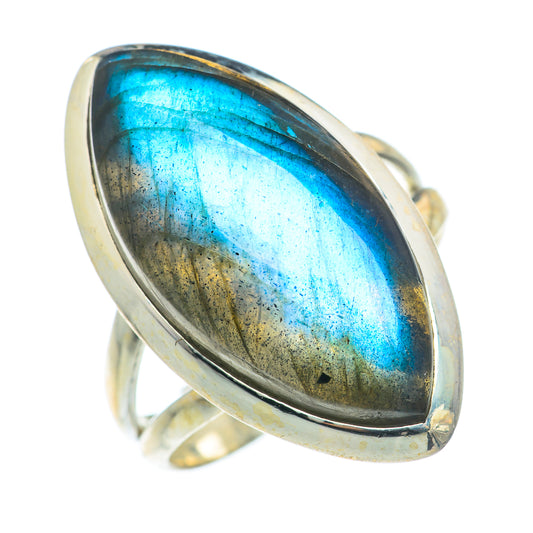 Labradorite Rings handcrafted by Ana Silver Co - RING74192