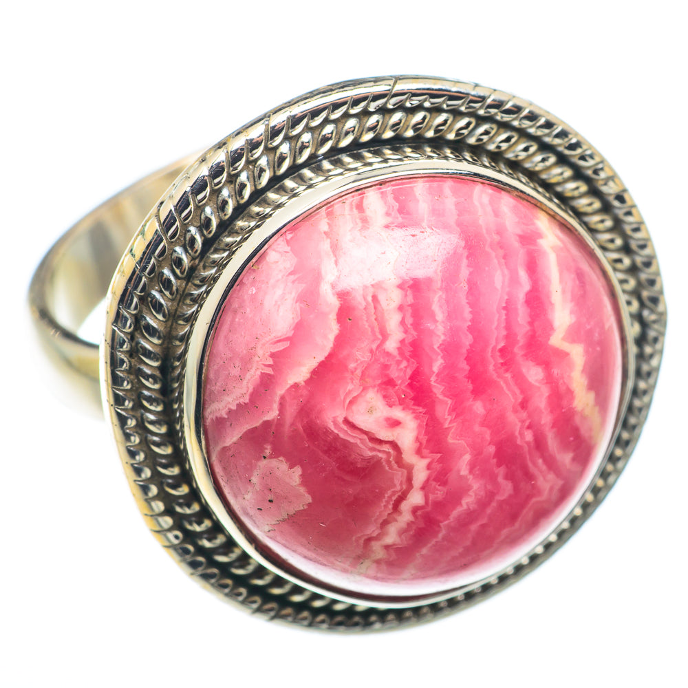 Rhodochrosite Rings handcrafted by Ana Silver Co - RING74203
