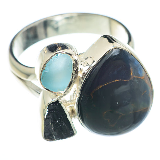 Pietersite Rings handcrafted by Ana Silver Co - RING74209