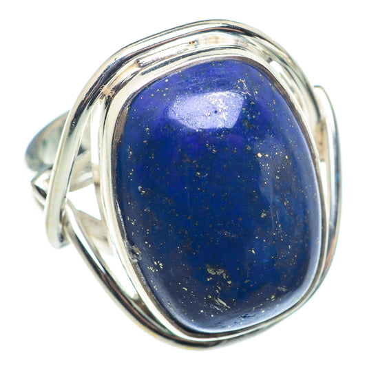 Lapis Lazuli Rings handcrafted by Ana Silver Co - RING74224