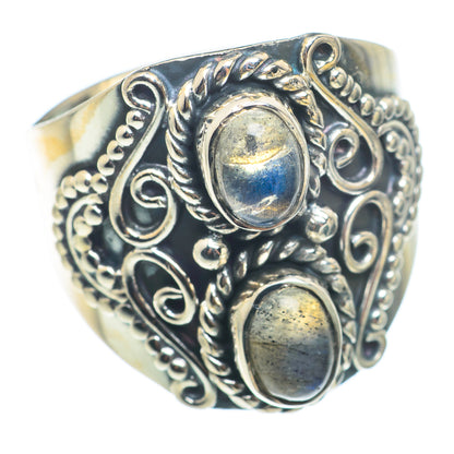Labradorite Rings handcrafted by Ana Silver Co - RING74231