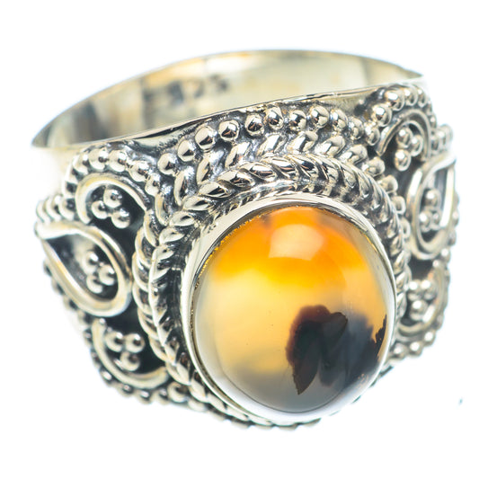 Montana Agate Rings handcrafted by Ana Silver Co - RING74234