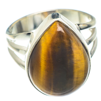 Tiger Eye Rings handcrafted by Ana Silver Co - RING74235