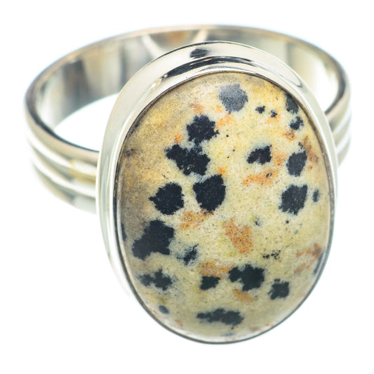 Dalmatian Jasper Rings handcrafted by Ana Silver Co - RING74239