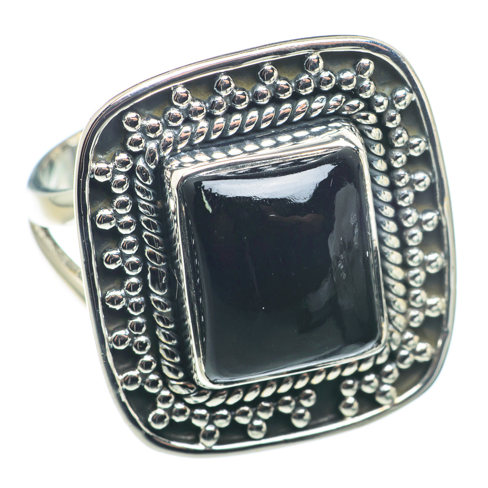 Black Onyx Rings handcrafted by Ana Silver Co - RING74248