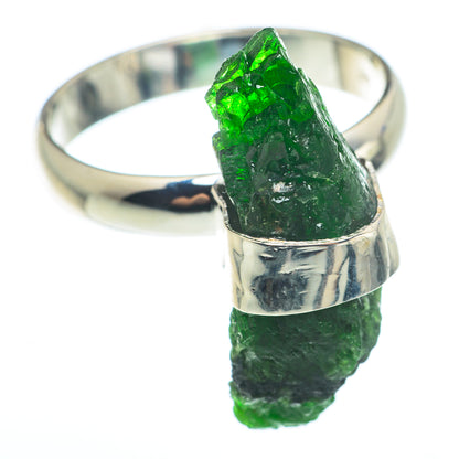 Chrome Diopside Rings handcrafted by Ana Silver Co - RING74270