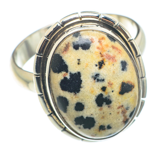 Dalmatian Jasper Rings handcrafted by Ana Silver Co - RING74277