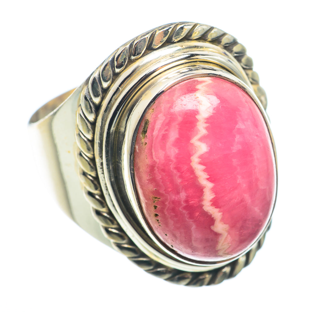 Rhodochrosite Rings handcrafted by Ana Silver Co - RING74278