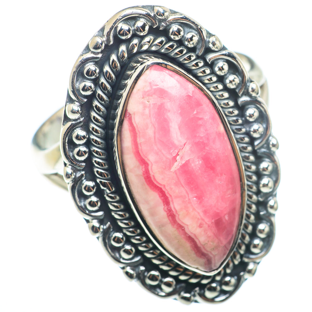 Rhodochrosite Rings handcrafted by Ana Silver Co - RING74279