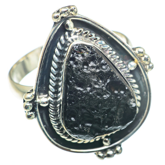 Tektite Rings handcrafted by Ana Silver Co - RING74287