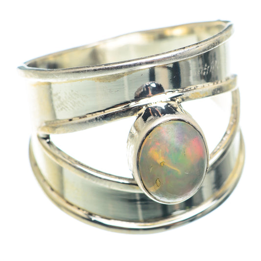 Ethiopian Opal Rings handcrafted by Ana Silver Co - RING74293