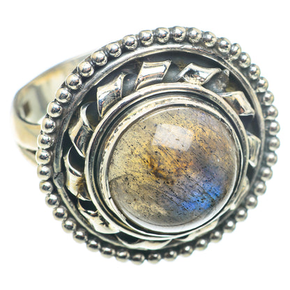 Labradorite Rings handcrafted by Ana Silver Co - RING74297 - Photo 2