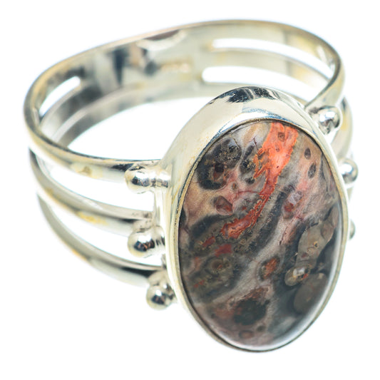 Poppy Jasper Rings handcrafted by Ana Silver Co - RING74310