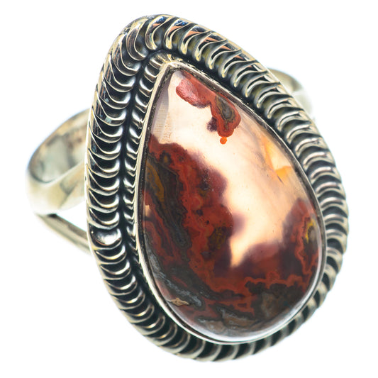 Moroccan Agate Rings handcrafted by Ana Silver Co - RING74311