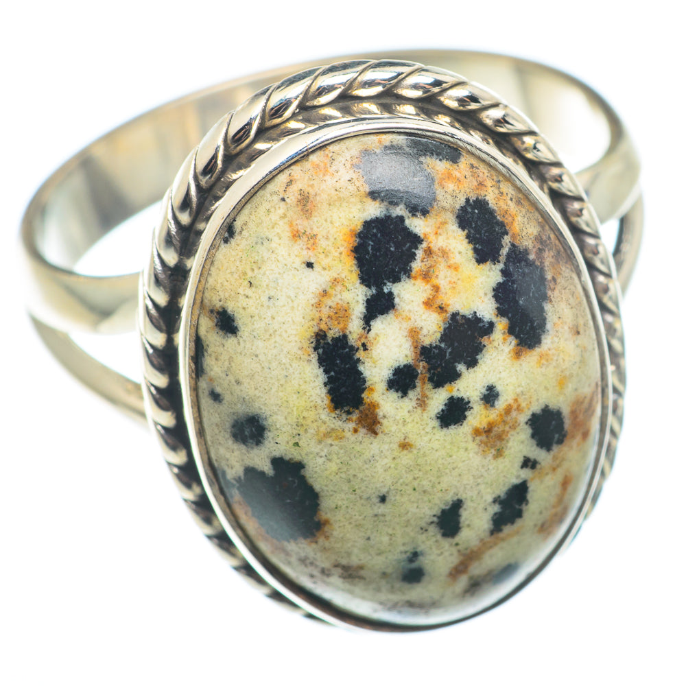 Dalmatian Jasper Rings handcrafted by Ana Silver Co - RING74313