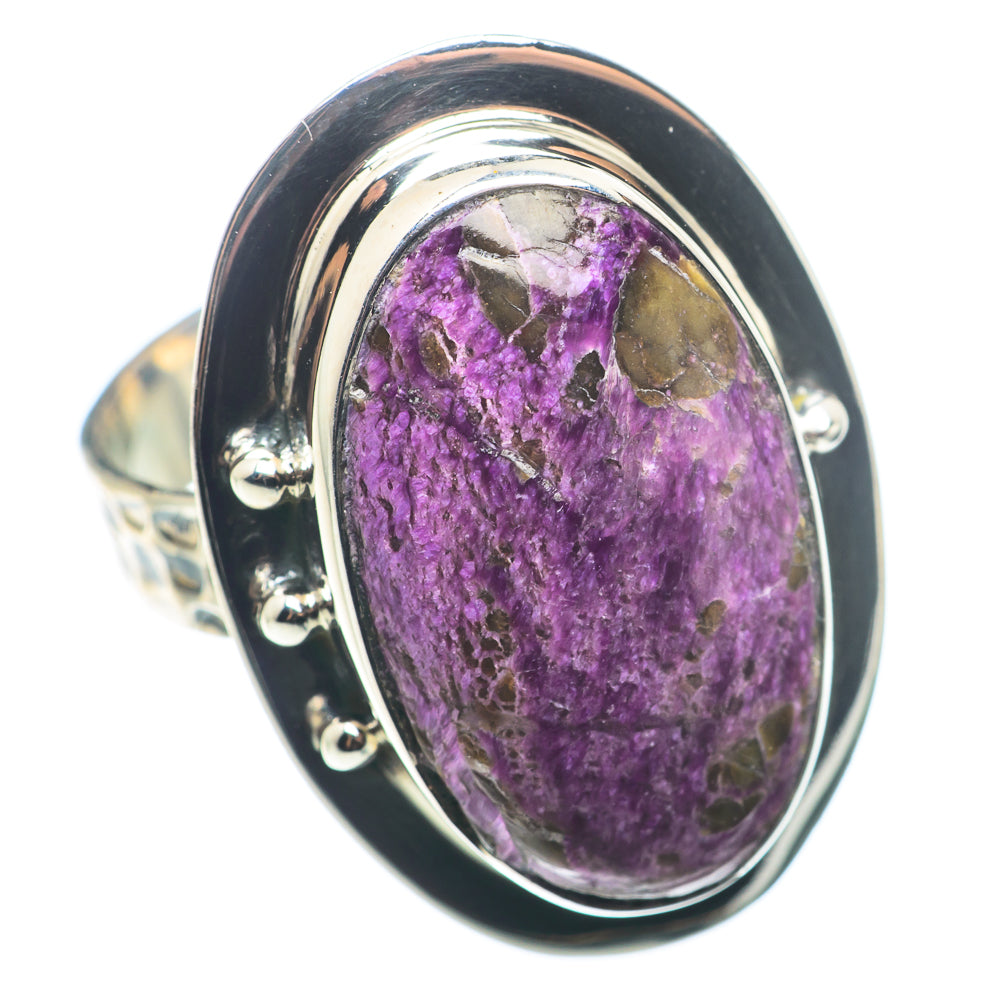 Lepidolite Rings handcrafted by Ana Silver Co - RING74318