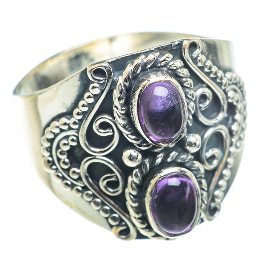 Amethyst Rings handcrafted by Ana Silver Co - RING74319
