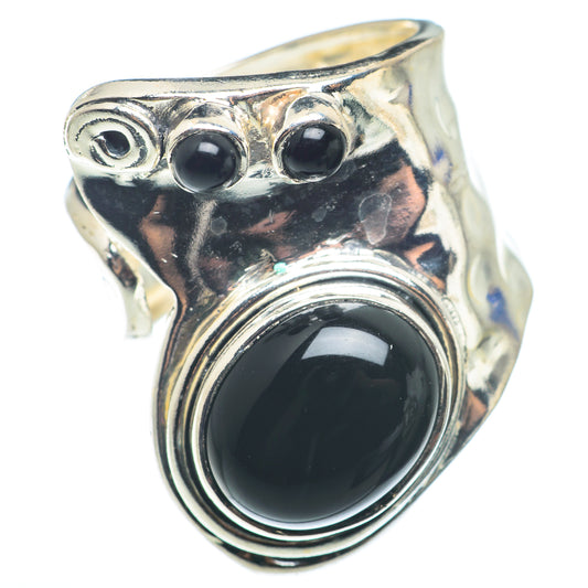 Black Onyx Rings handcrafted by Ana Silver Co - RING74322