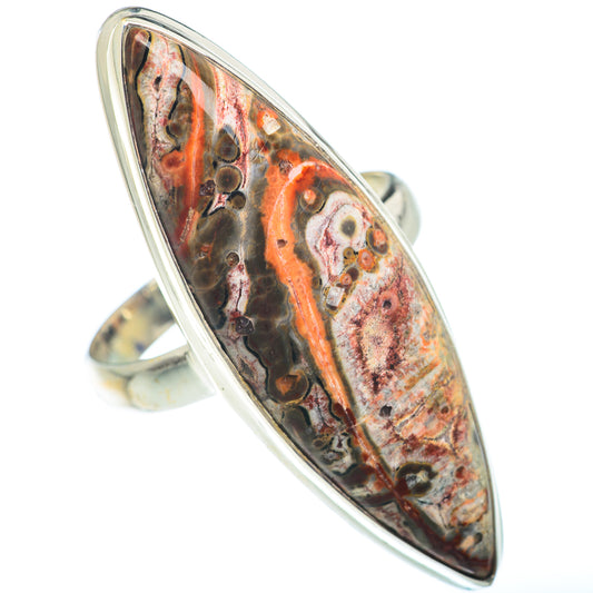 Poppy Jasper Rings handcrafted by Ana Silver Co - RING74343