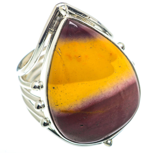 Mookaite Rings handcrafted by Ana Silver Co - RING74344