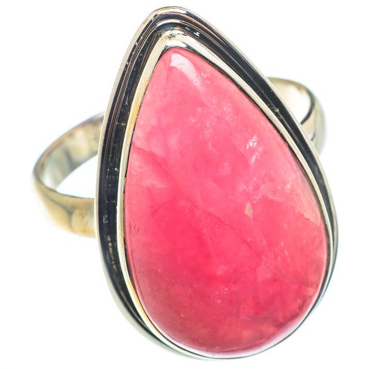 Rhodochrosite Rings handcrafted by Ana Silver Co - RING74350