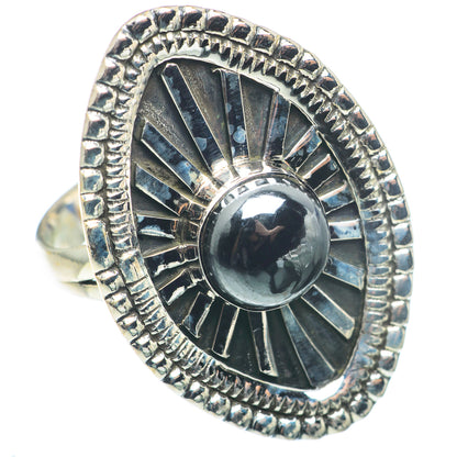 Hematite Rings handcrafted by Ana Silver Co - RING74366