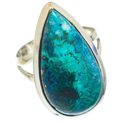 Chrysocolla Rings handcrafted by Ana Silver Co - RING74378
