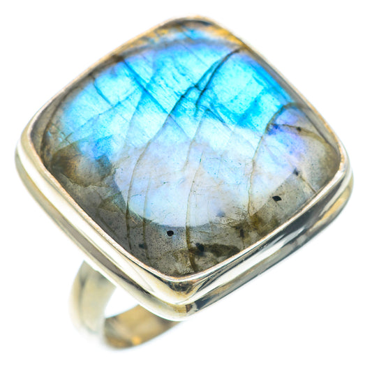 Labradorite Rings handcrafted by Ana Silver Co - RING74379