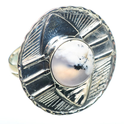 Dendritic Opal Rings handcrafted by Ana Silver Co - RING74394