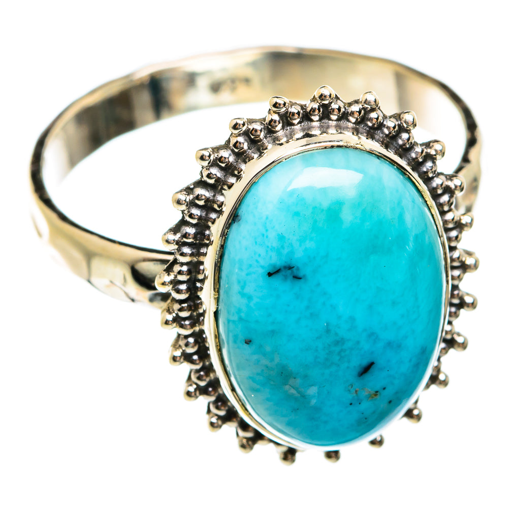 Larimar Rings handcrafted by Ana Silver Co - RING74411