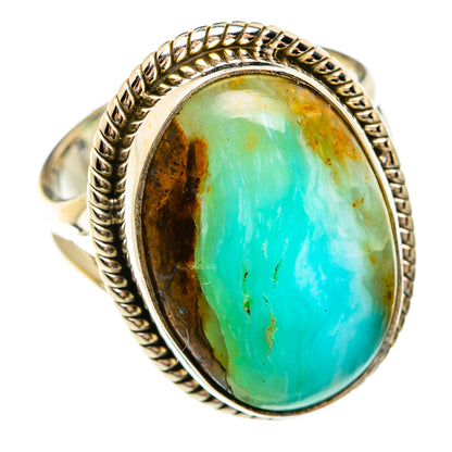 Peruvian Opal Rings handcrafted by Ana Silver Co - RING74412