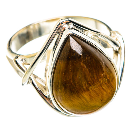 Tiger Eye Rings handcrafted by Ana Silver Co - RING74419