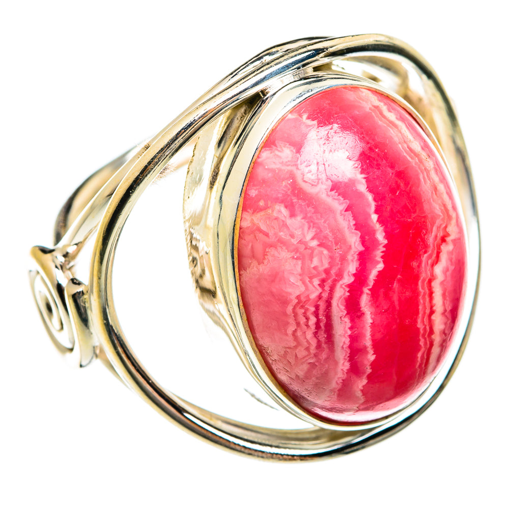Rhodochrosite Rings handcrafted by Ana Silver Co - RING74423