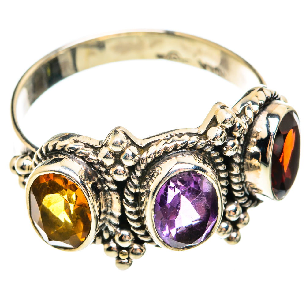 Garnet Rings handcrafted by Ana Silver Co - RING74442