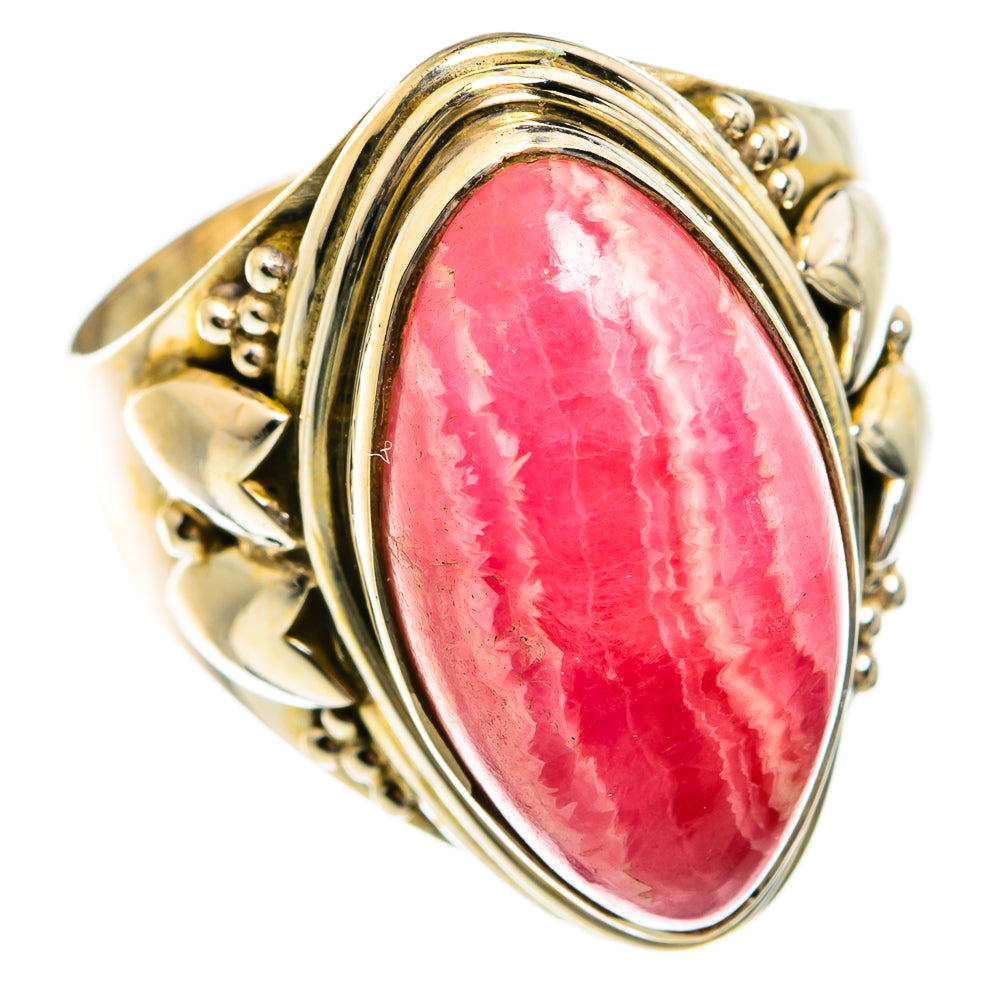 Rhodochrosite Rings handcrafted by Ana Silver Co - RING74463