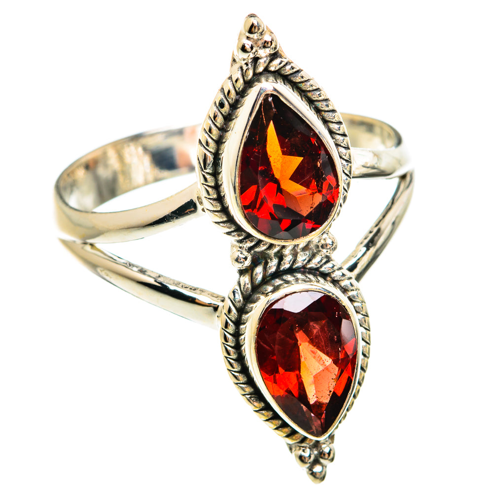 Garnet Rings handcrafted by Ana Silver Co - RING74464