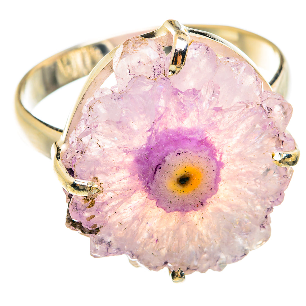 Amethyst Stalactite Rings handcrafted by Ana Silver Co - RING74466
