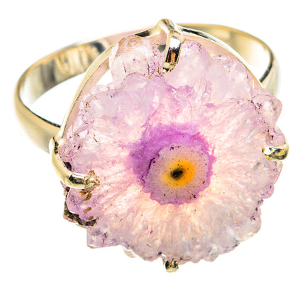 Amethyst Stalactite Rings handcrafted by Ana Silver Co - RING74466