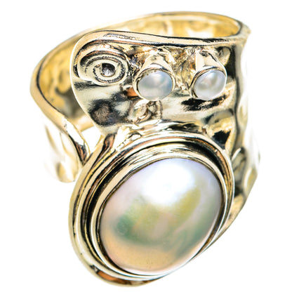 Cultured Pearl Rings handcrafted by Ana Silver Co - RING74475