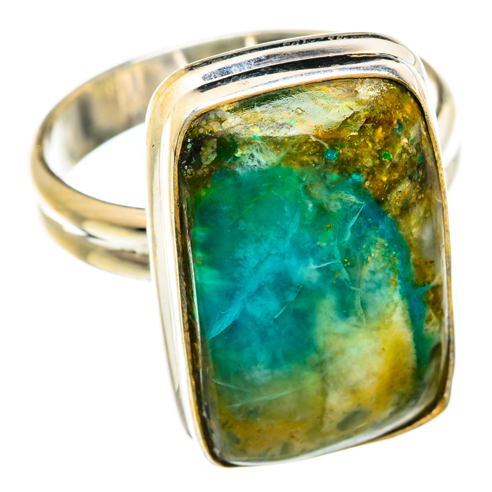 Peruvian Opal Rings handcrafted by Ana Silver Co - RING74488