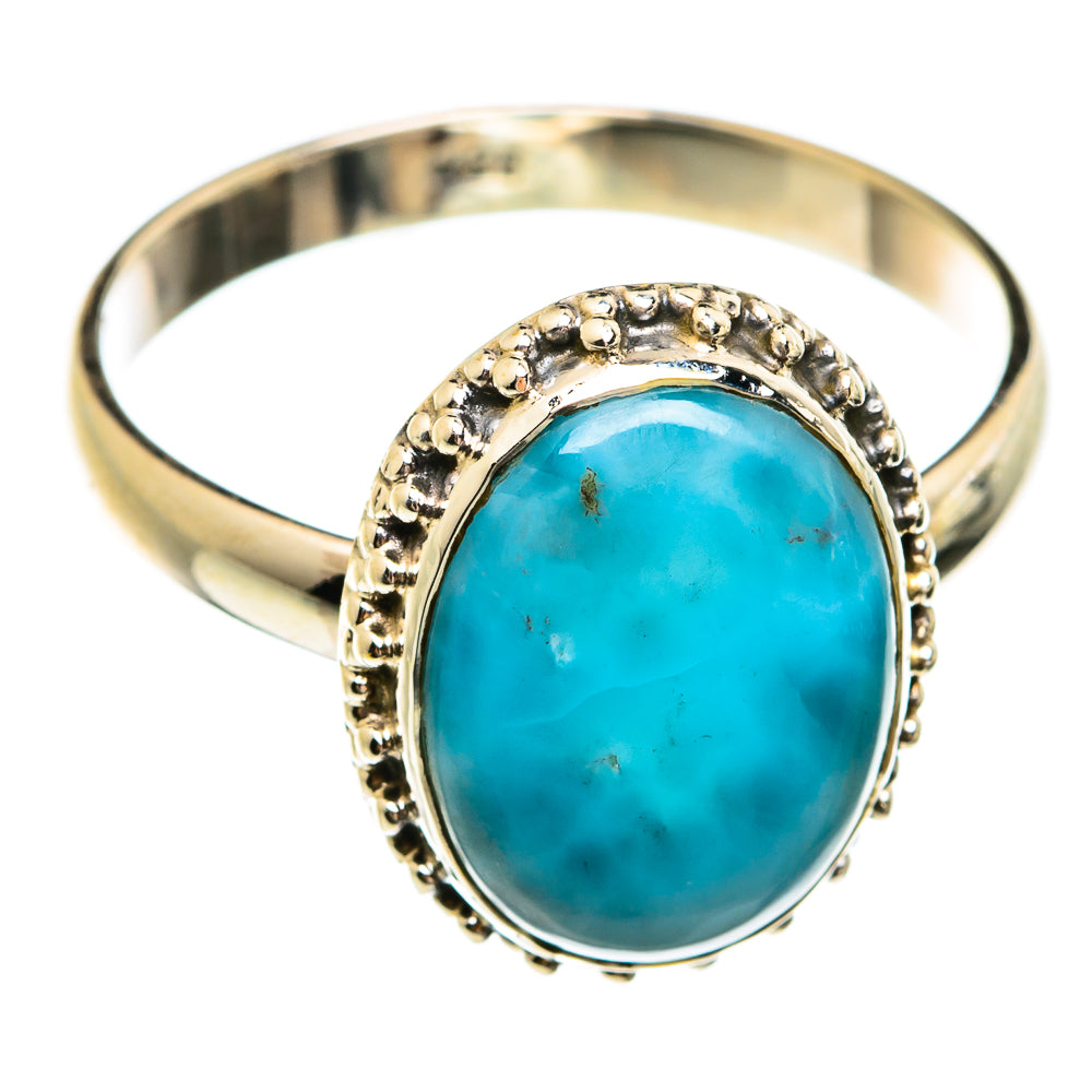 Larimar Rings handcrafted by Ana Silver Co - RING74491