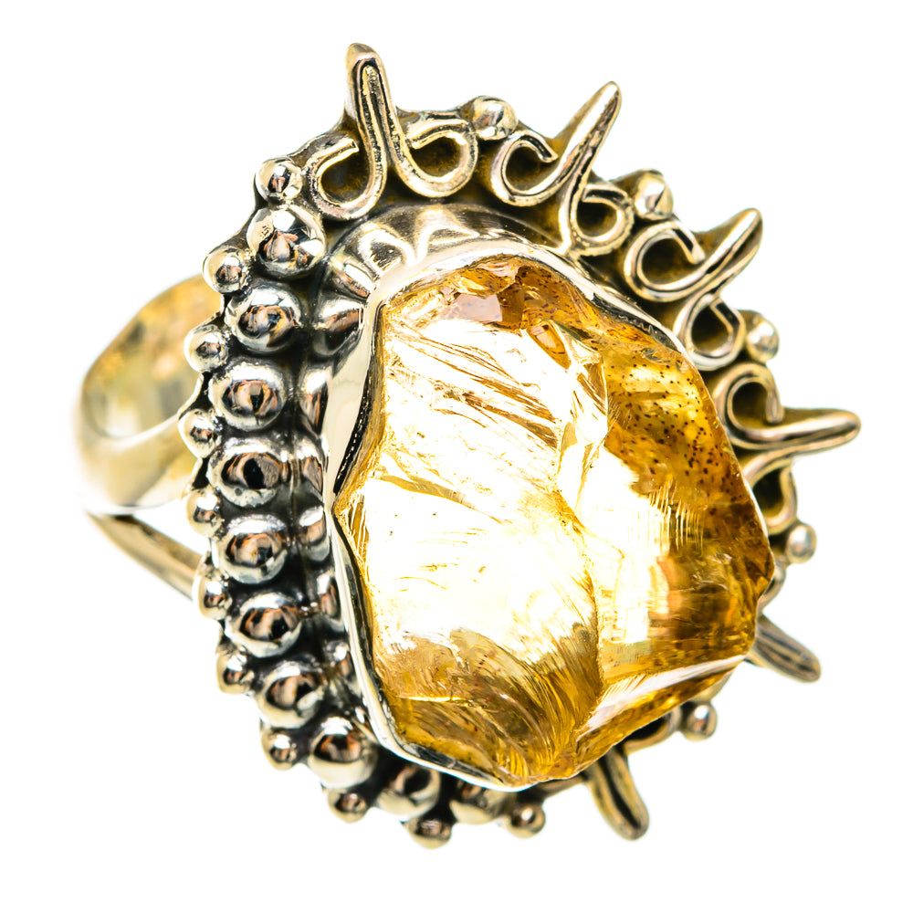 Citrine Rings handcrafted by Ana Silver Co - RING74502