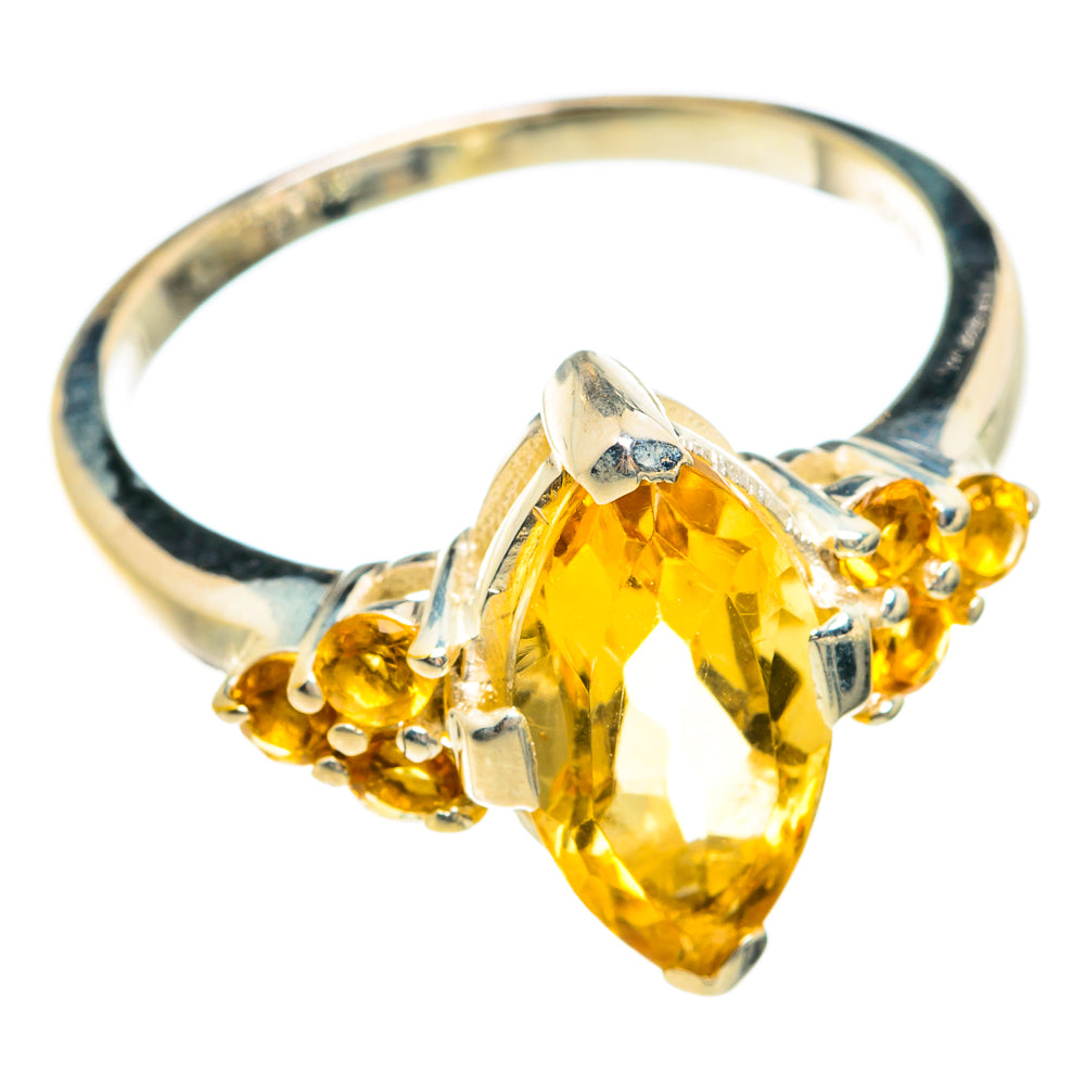 Citrine Rings handcrafted by Ana Silver Co - RING74503