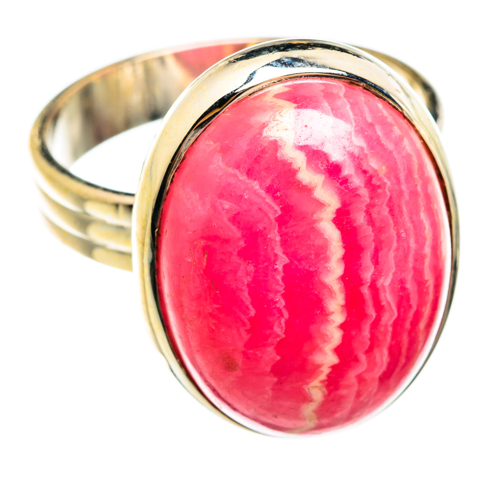 Rhodochrosite Rings handcrafted by Ana Silver Co - RING74504