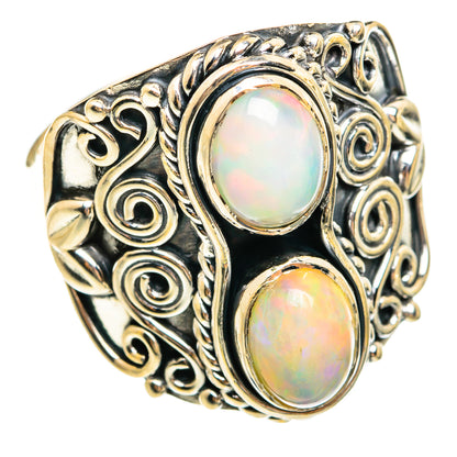 Ethiopian Opal Rings handcrafted by Ana Silver Co - RING74524