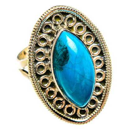 Chrysocolla Rings handcrafted by Ana Silver Co - RING74530