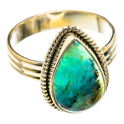 Peruvian Opal Rings handcrafted by Ana Silver Co - RING74531