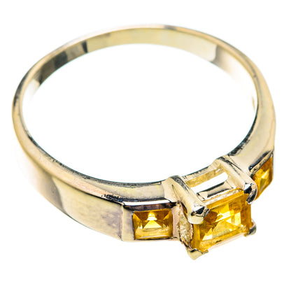 Citrine Rings handcrafted by Ana Silver Co - RING74543
