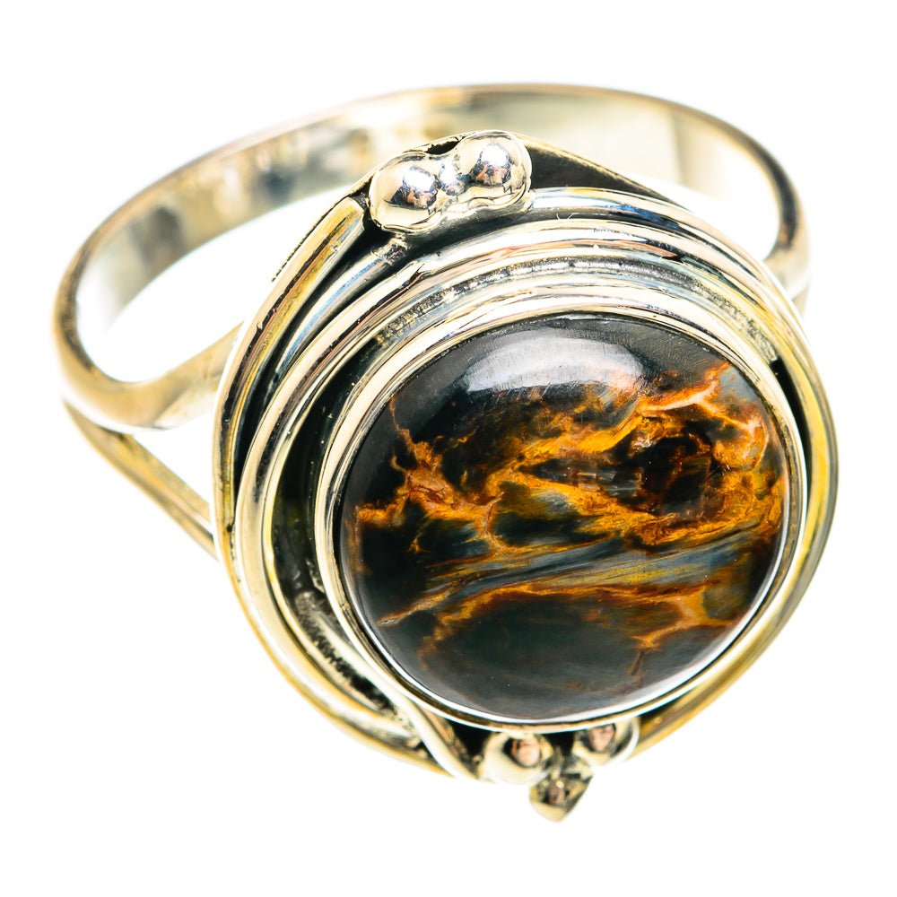 Pietersite Rings handcrafted by Ana Silver Co - RING74558